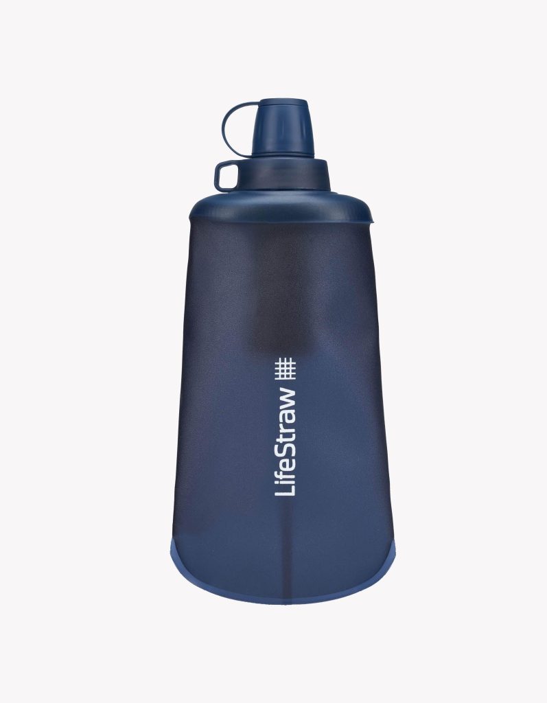 LifeStraw Peak Series Collapsible Squeeze 650 ml Bottle with Filter